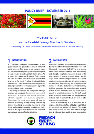 The public sector and the parastatal earnings structure in Zimbabwe
